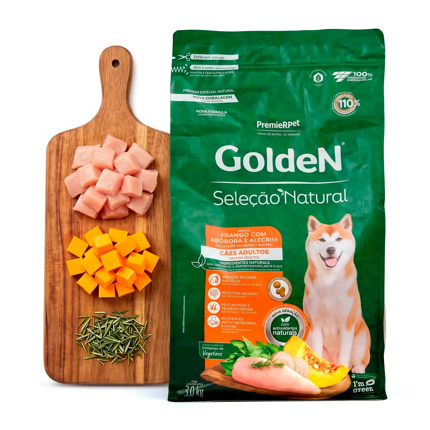 Racao Golden Selecao Natural Caes Adultos ingredientes-01